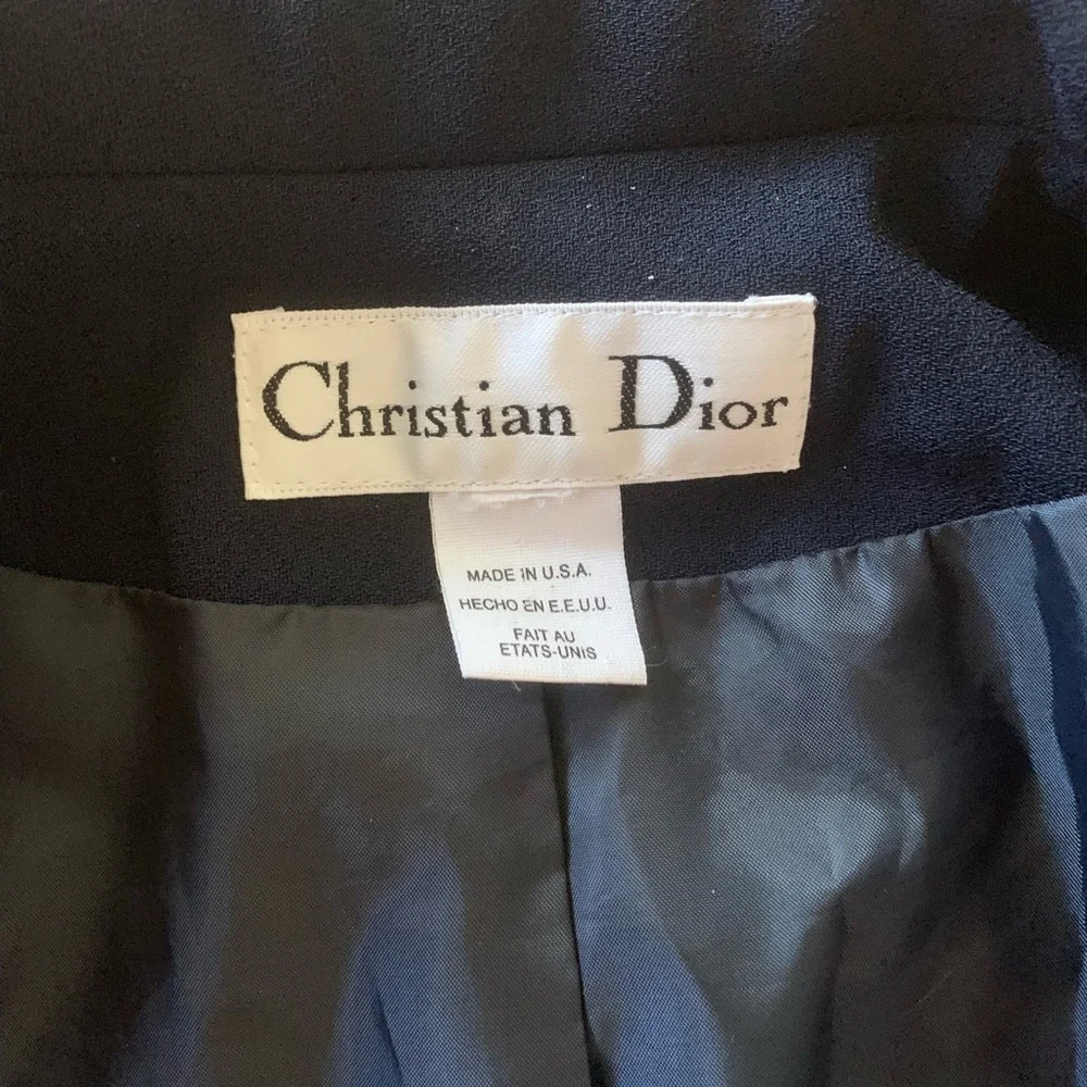 Christian Dior Navy Blazer
